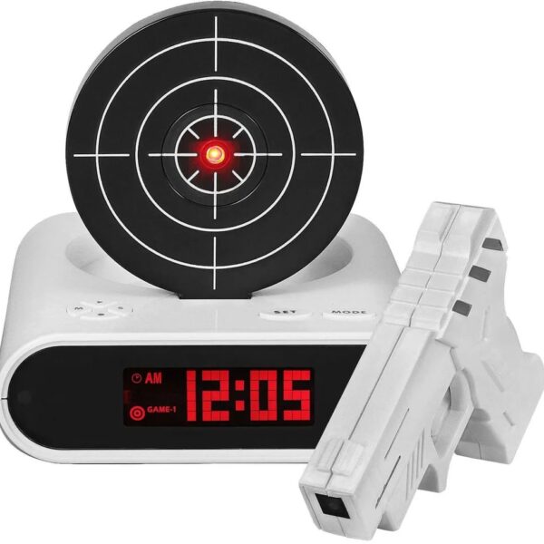 Будильник с мишенью Gun Alarm Clock оптом