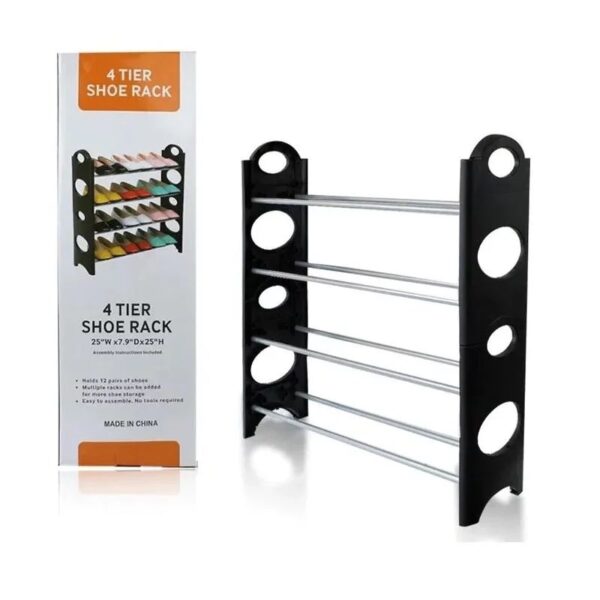 Стеллаж для обуви 4 Tier Shoe Rack оптом