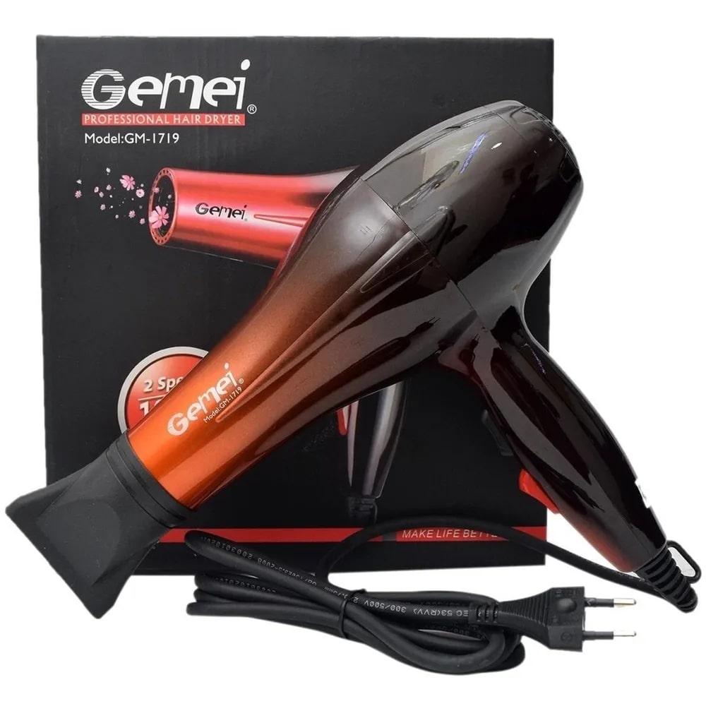 Профессиональный фен Gemei GM-1719 оптом Профессиональный фен Gemei GM-1719 оптом