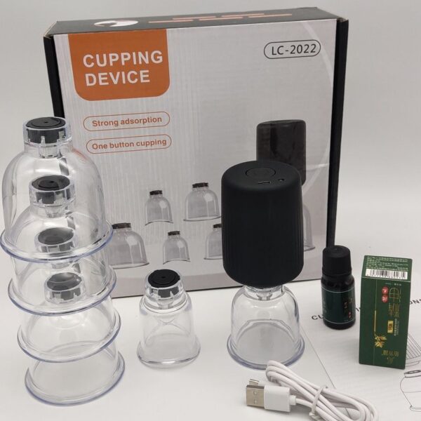 Вакуумные банки с электрическим насосом Cupping Device LC 2022 оптом