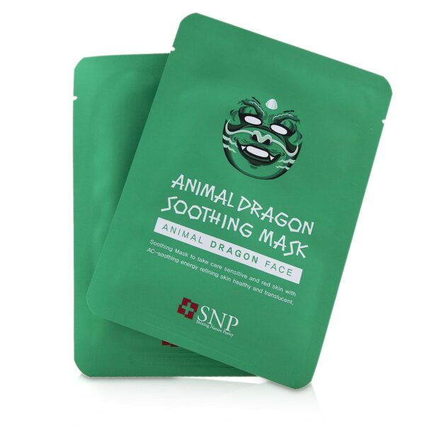 Тканевая успокаивающая маска Animal Dragon Soothing Mask оптом
