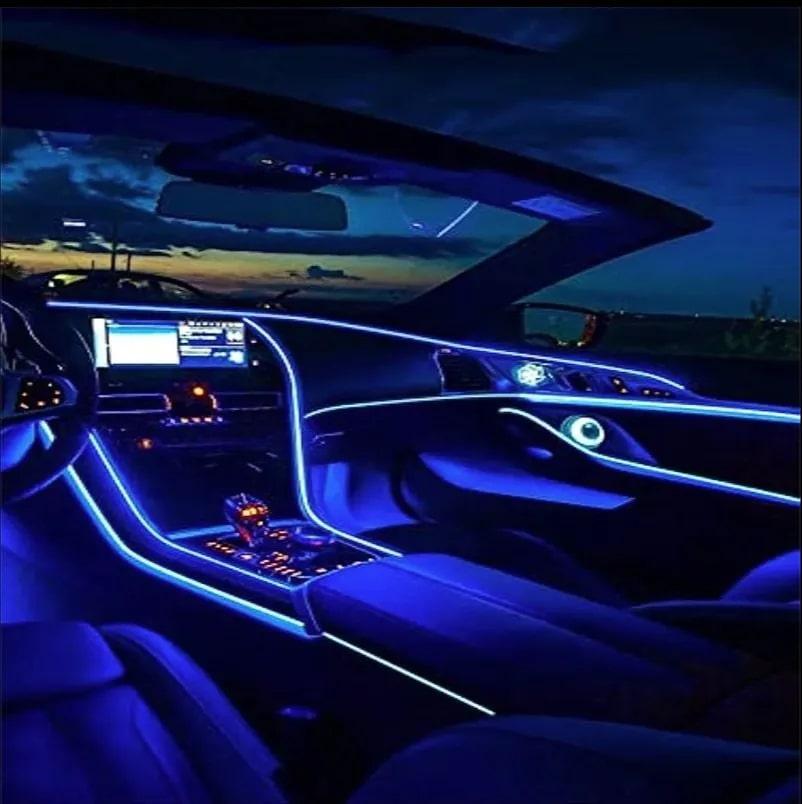 Неоновая нить для подсветки салона авто оптом Неоновая нить для подсветки салона авто оптом