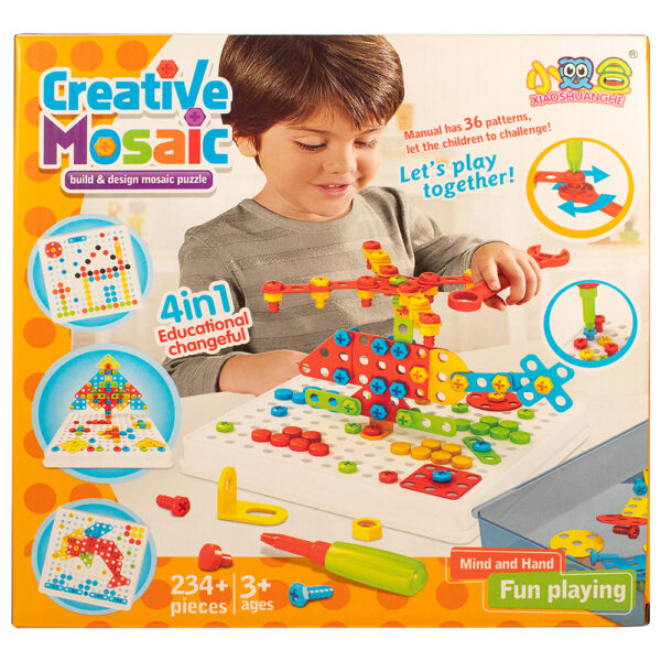 Конструктор Creative Mosaic 234 детали оптом