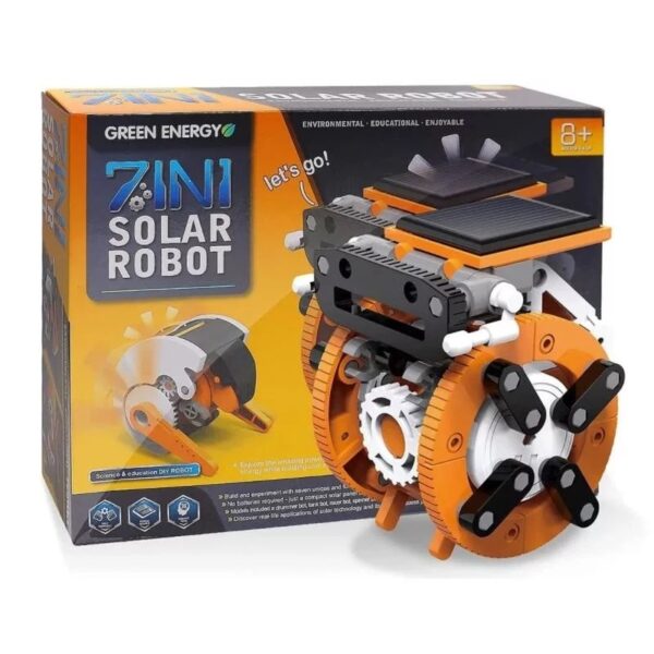 Конструктор на солнечной батарее Solar Robot 7 в 1 оптом